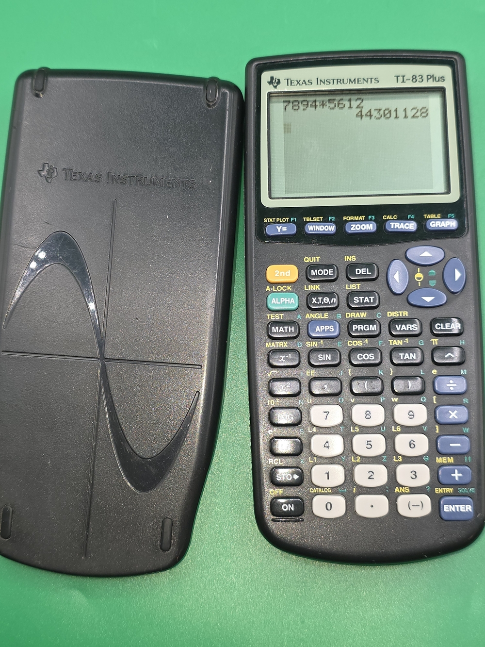 Texas Instruments TI-83 Plus Graphing Calculator - Black